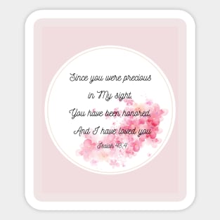 Bible verse gift idea Sticker